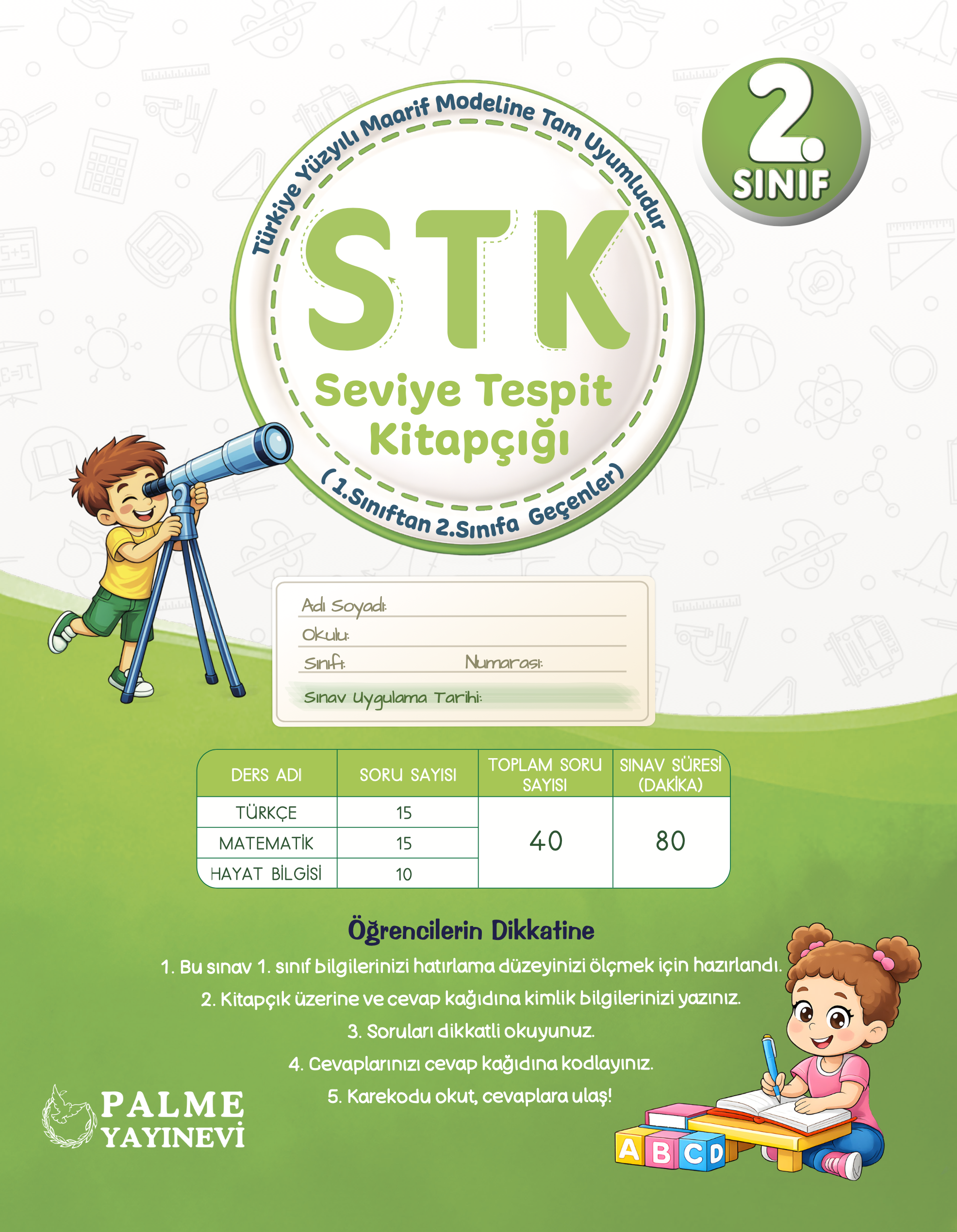 2. SINIF SEVİYE TESPİT KİTAPÇIĞI